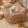 FluffyComfort - Sofá para mascotas lujoso y suave para una relajación definitiva