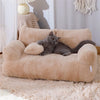 FluffyComfort - Sofá para mascotas lujoso y suave para una relajación definitiva