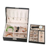 LuxeWood – Schmuckbox aus Holz mit PU-Lederoberfläche