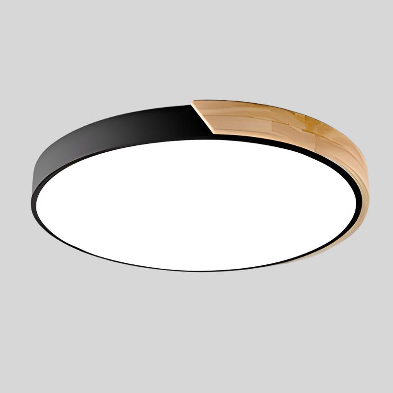 NORDGLOW – Noordse houten plafondlamp voor warm, gezellig licht