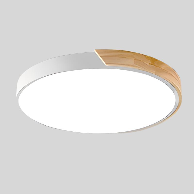 NORDGLOW – Noordse houten plafondlamp voor warm, gezellig licht
