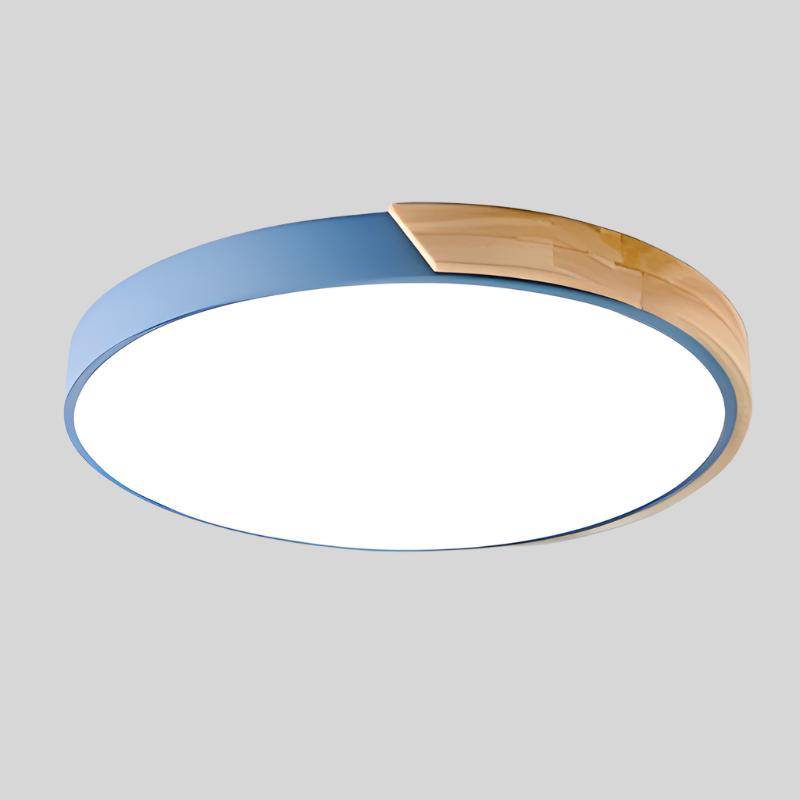 NORDGLOW – Noordse houten plafondlamp voor warm, gezellig licht