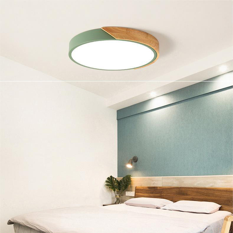 NORDGLOW – Noordse houten plafondlamp voor warm, gezellig licht