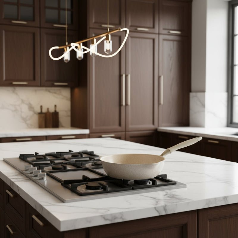 MAIFANTRIQ – Tiefer Antihaft-Wok mit Maifan-Steinbeschichtung aus Aluminiumlegierung für alle Herdarten 2