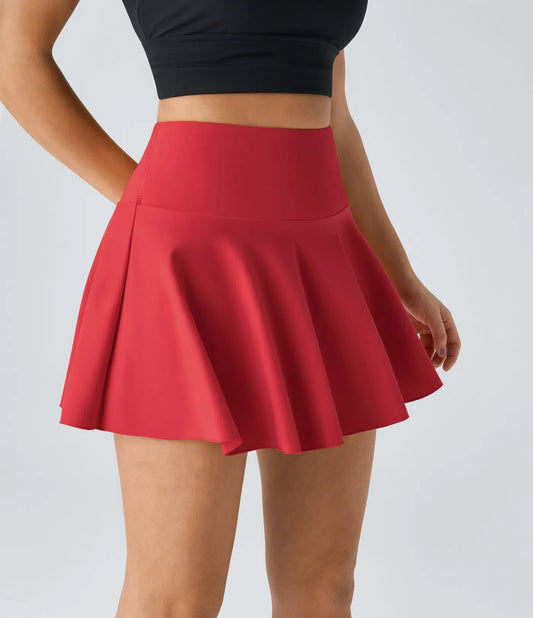 MARVELOUS Falda de tenis – falda deportiva ultraligera con pantalones cortos y protección UPF50+