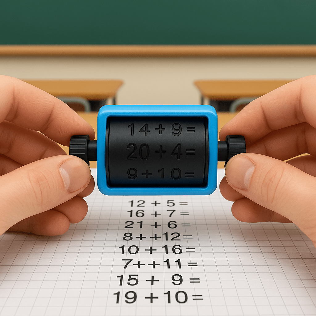 MATHROLLER – Mathe-Übungsfragen-Roller für Kinder 3