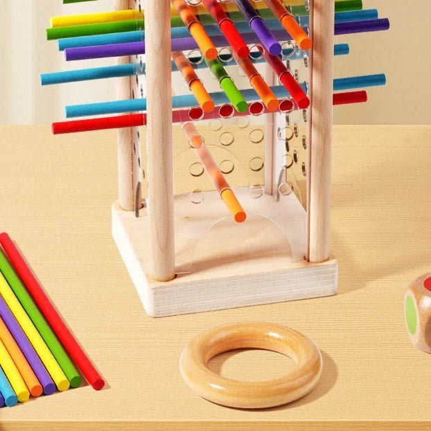MATHWOOD – Montessori-Zählstäbchen-Set für kognitives Wachstum und Koordination 4