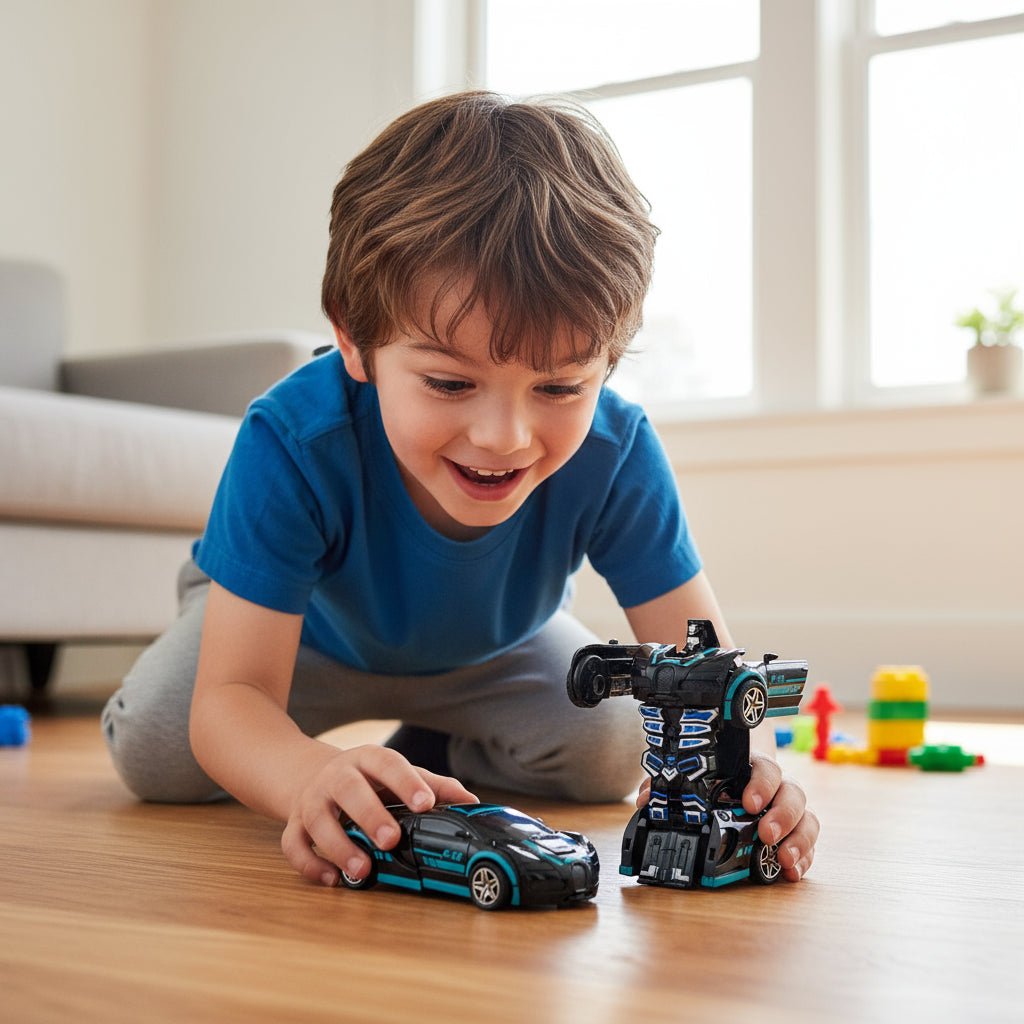 MECHATRON – Transformierbarer Roboter-Sportwagen – Lernspielzeug für MINT-Fächer 1