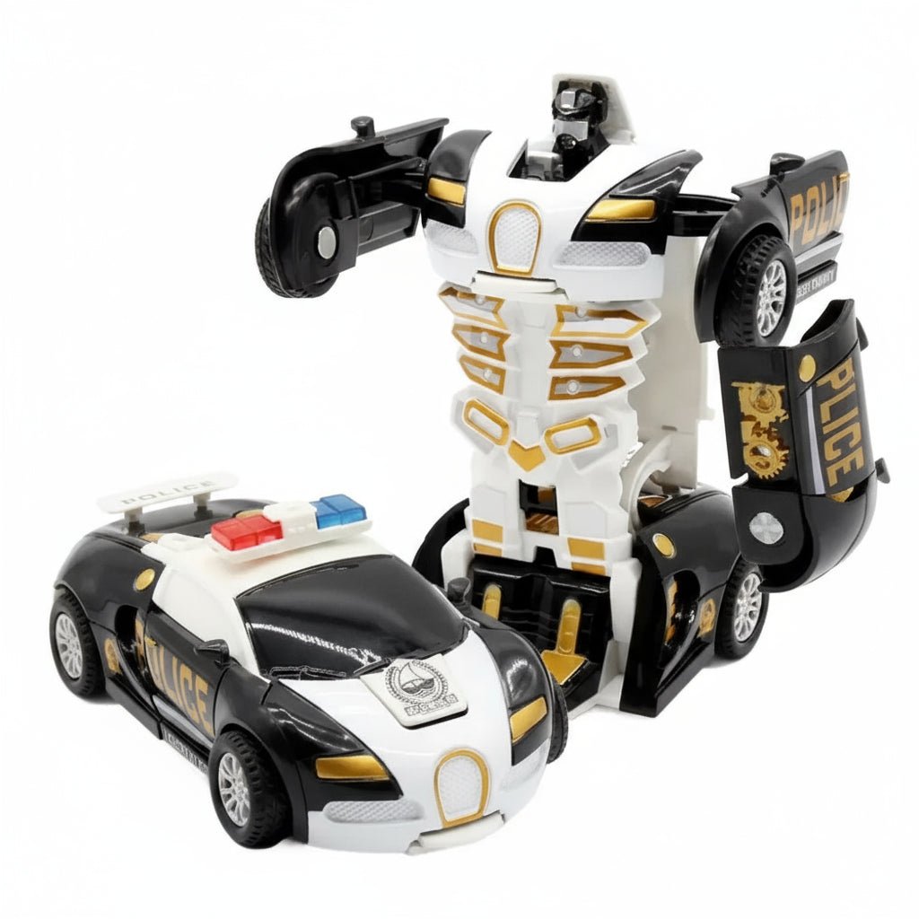 MECHATRON – Transformierbarer Roboter-Sportwagen – Lernspielzeug für MINT-Fächer 10