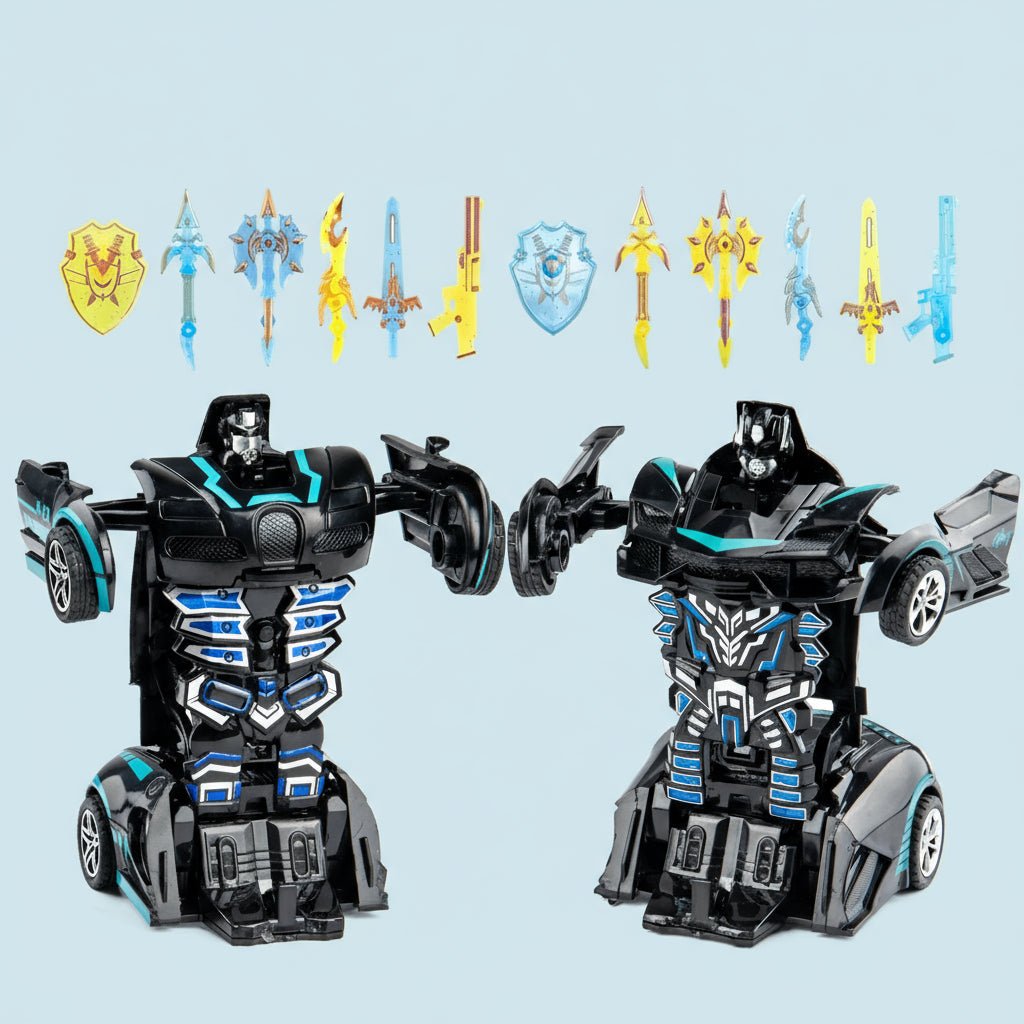 MECHATRON – Transformierbarer Roboter-Sportwagen – Lernspielzeug für MINT-Fächer 4