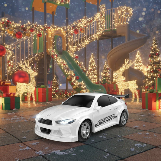 MICRODRIFT – 1:64 Mini-Rennwagen mit 2,4G-Fernsteuerung und Driftreifen 0