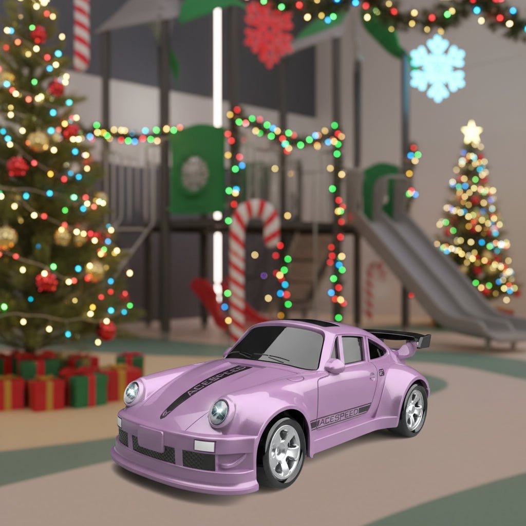 MICRODRIFT – 1:64 Mini-Rennwagen mit 2,4G-Fernsteuerung und Driftreifen 10