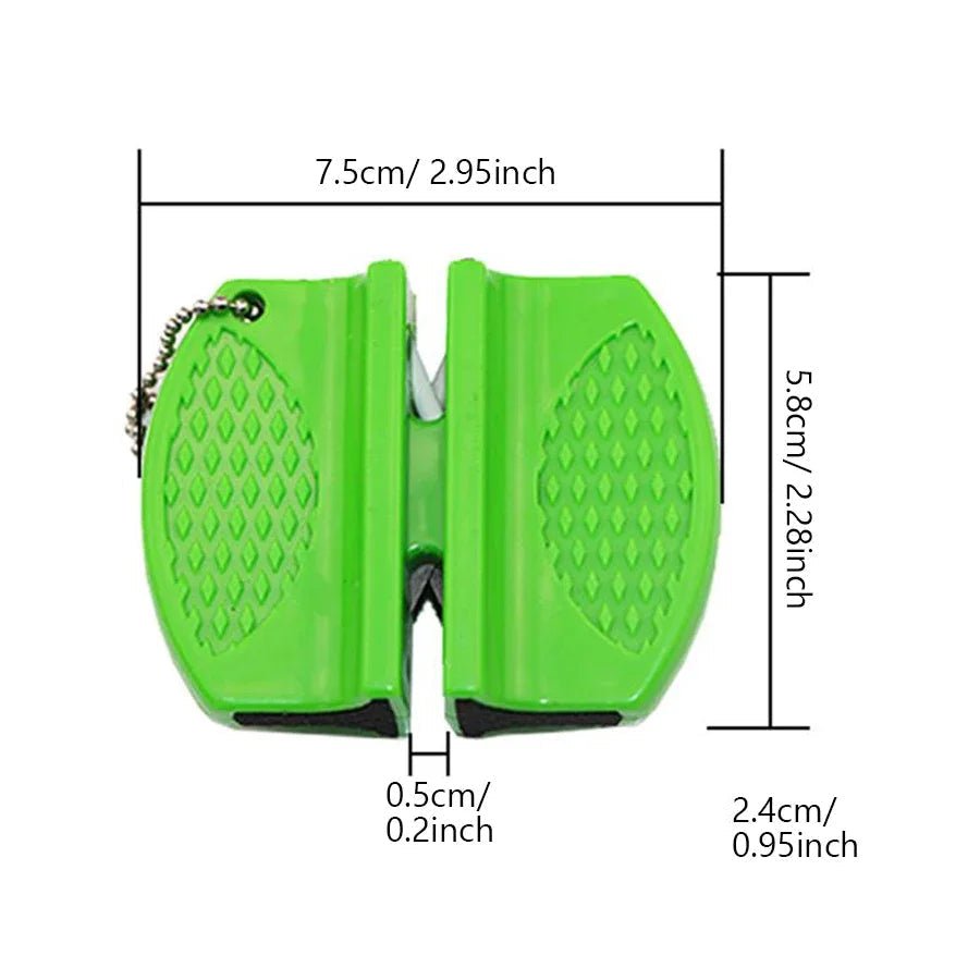 MINISHARP – Doppelseitiger, tragbarer Messerschärfer für schnelle Nachschärfungen 6