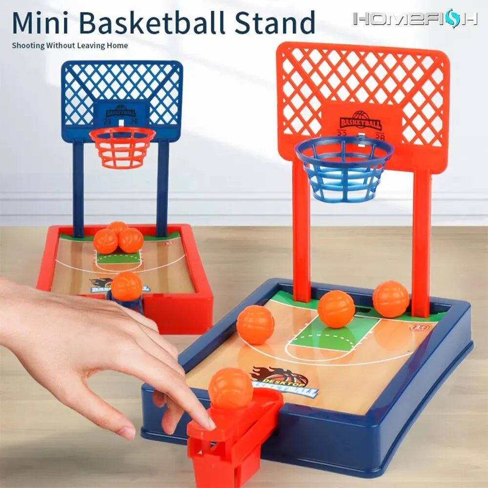 MINISHOT – Tragbares Mini-Basketballspiel-Set für Schreibtisch, Reisen und Familienspaß 2