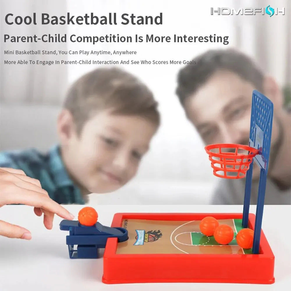 MINISHOT – Tragbares Mini-Basketballspiel-Set für Schreibtisch, Reisen und Familienspaß 3