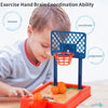 MINISHOT – Tragbares Mini-Basketballspiel-Set für Schreibtisch, Reisen und Familienspaß 4