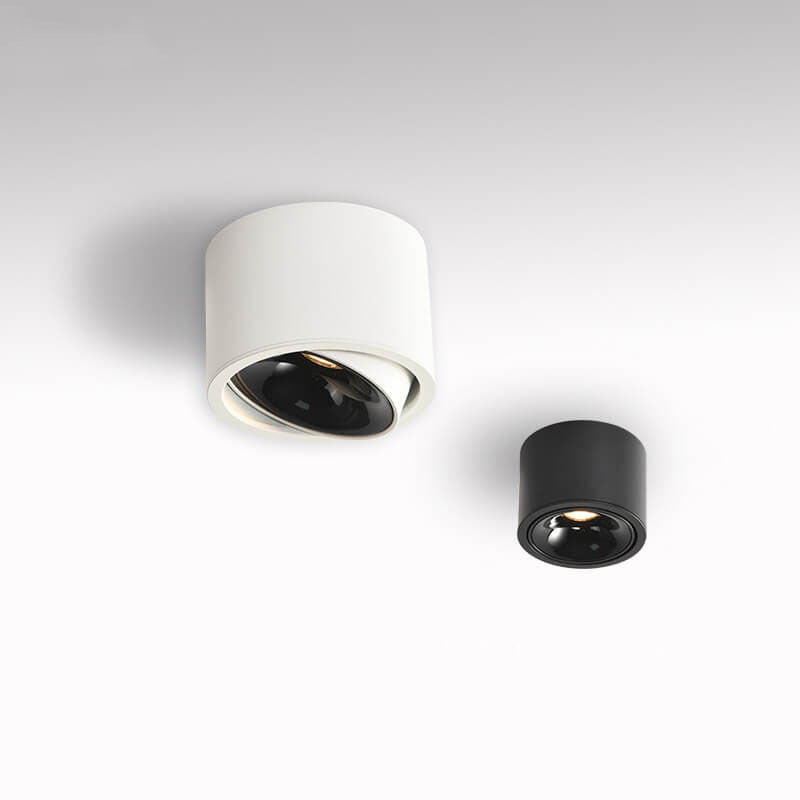 LUMICIRCLE – Minimalistische LED Deckenleuchte mit verstellbarem Spot