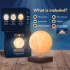MOONFLOAT – Lámpara lunar flotante con cambio de color LED para una atmósfera relajante