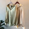 MYRA SILK – Elegante blusa de seda para mujer – Lujosa y versátil para oficina y eventos