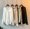 MYRA SILK – Elegante blusa de seda para mujer – Lujosa y versátil para oficina y eventos