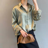MYRA SILK – Elegante blusa de seda para mujer – Lujosa y versátil para oficina y eventos