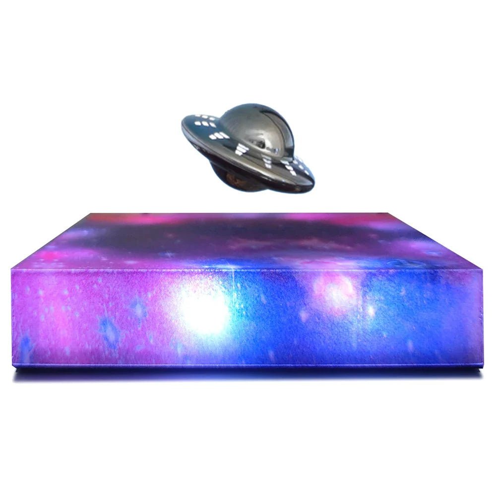 STARGLOW – Magnetische LED Nachtlampe mit schwebendem Raumschiff-Design