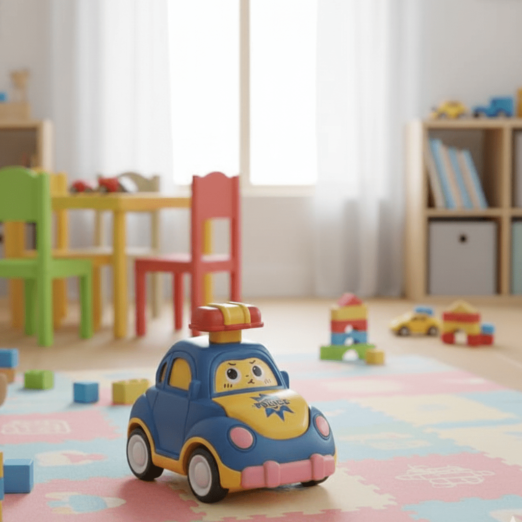 AdventureBuddy – Aufziehbares Spielzeugauto für fantasievollen Fahrspaß ohne Batterien