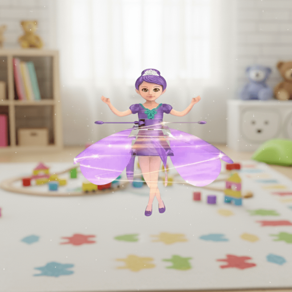 LumiWing Flyer – Magisches Flugspielzeug mit Gestensteuerung & LED-Lichtern für Kinder