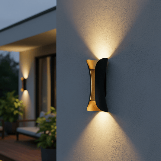 Orr Curved Outdoor Wall Light – Gebogene LED-Wandleuchte mit IP65-Schutz