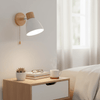 YADIEL WALL LIGHT – Nordische Wandlampe aus Holz mit Zugschalter