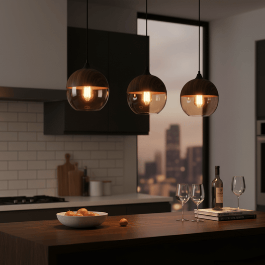 WOODGLOW – Nordic-Inspired Ceiling Lamp for Warm Ambience