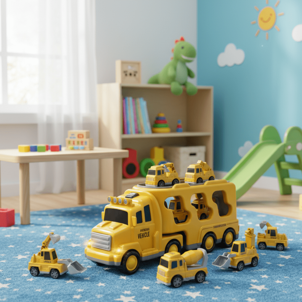 CityMover – Spielzeug-Stadttransporter mit Licht & Sound