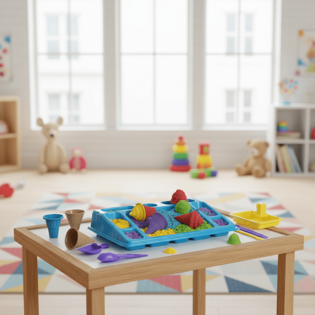 ImagiSand Creations – Fantasiesand Set – Kreatives Sandspiel für Kinder