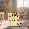FunTune Montessori Busy Board – Musik & Lichter Spielbrett für Kleinkinder