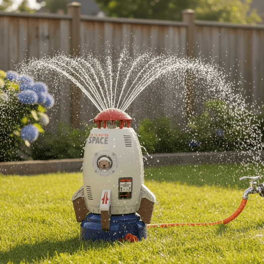 SommerWirbel – Rotierendes Wasserspielzeug für unbeschwerten Gartenspaß