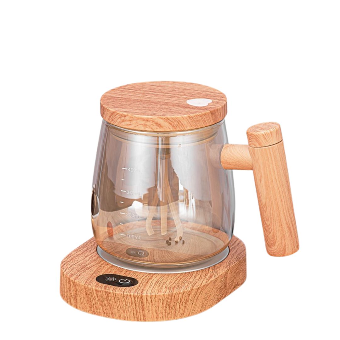 2in1 Mixer Tasse aus Holz