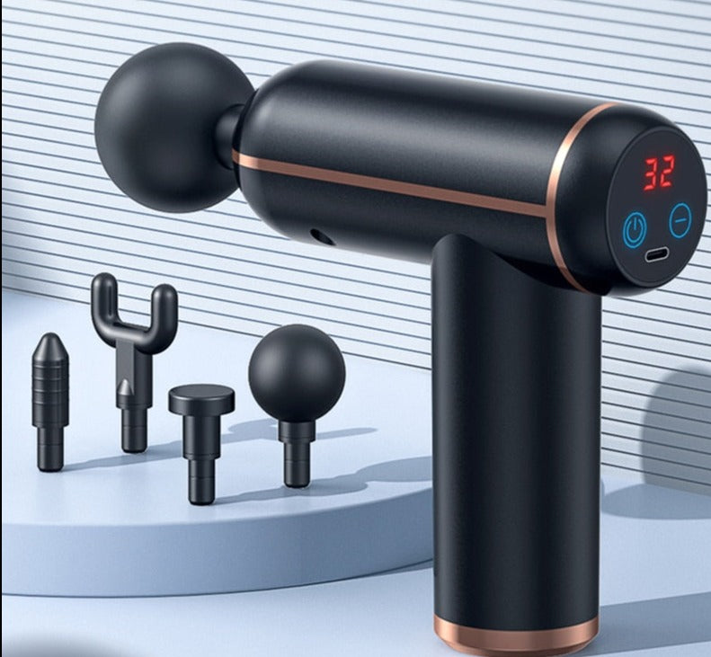 MassageGun Pro – Potente relajación muscular para casa y en movimiento