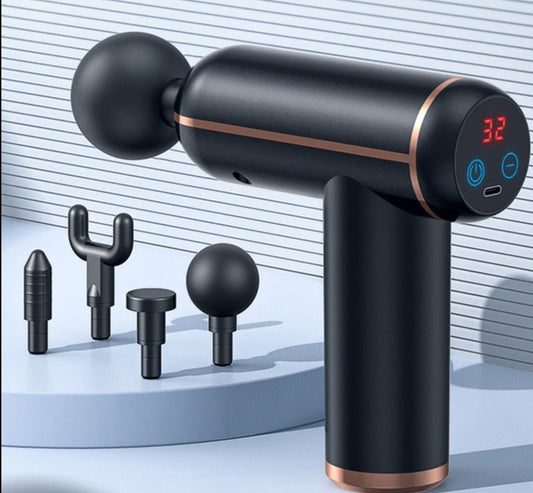 MassageGun Pro – Potente relajación muscular para casa y en movimiento