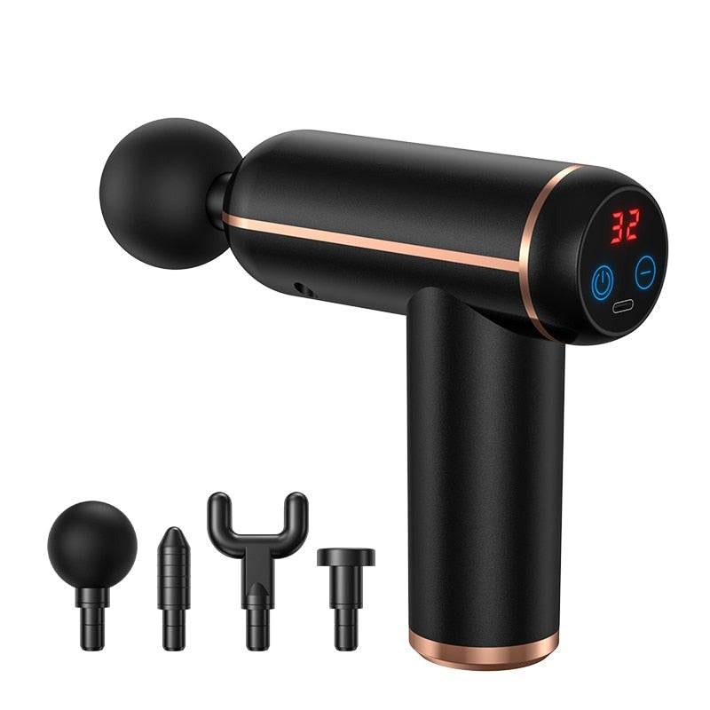 MassageGun Pro – Potente relajación muscular para casa y en movimiento