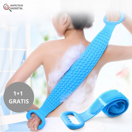 Brocha de masaje Pro – cepillo exfoliante de silicona para piel suave y radiante