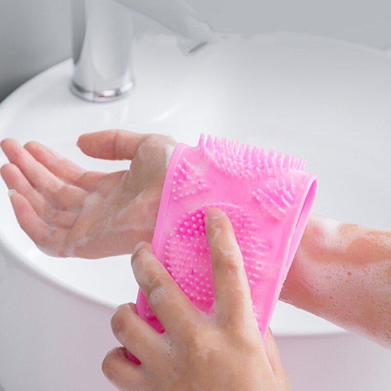 Massage Pinsel Pro – Silikon-Peelingbürste für glatte & strahlende Haut