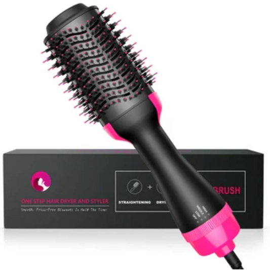 MELLA PROSTYLE – Secador y alisador de cabello 4 en 1 para volumen y brillo