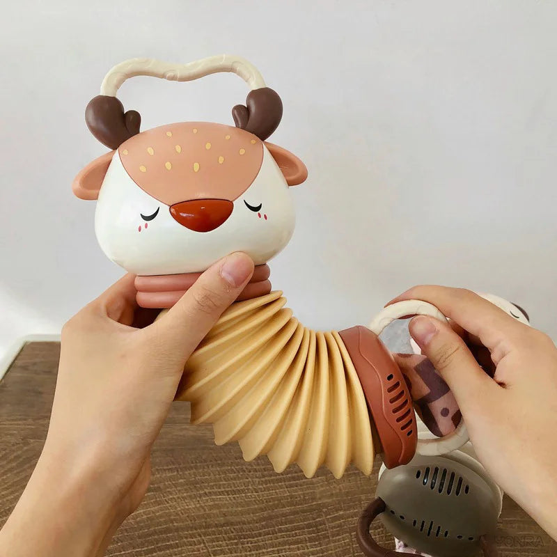 Melobean Baby Tune | 2-in-1 Baby-Akkordeon & Rassel | Spielzeug zur sensorischen Entwicklung | Musikspielzeug für Kleinkinder 7