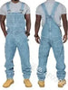 URBANOVER – Herren Jeans Overall mit Splice-Details für lässigen Style
