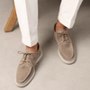Mocasines de cuero para hombre – Elegante zapato de hombre con cordones para estilo y comodidad