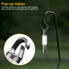 LED-Taschenlampe mit Mehrfarbfiltern – Wiederaufladbare USB-C Lampe mit Camping- & Notlicht-Funktion