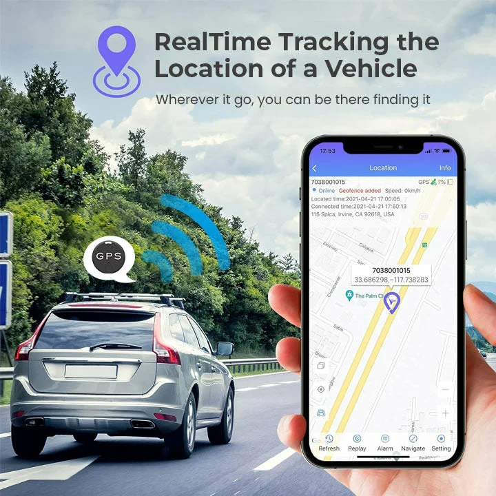 MicroMag Tracker – Mini rastreador GPS magnético para localización en tiempo real