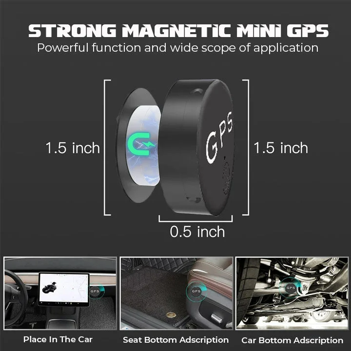 MicroMag Tracker – Mini rastreador GPS magnético para localización en tiempo real