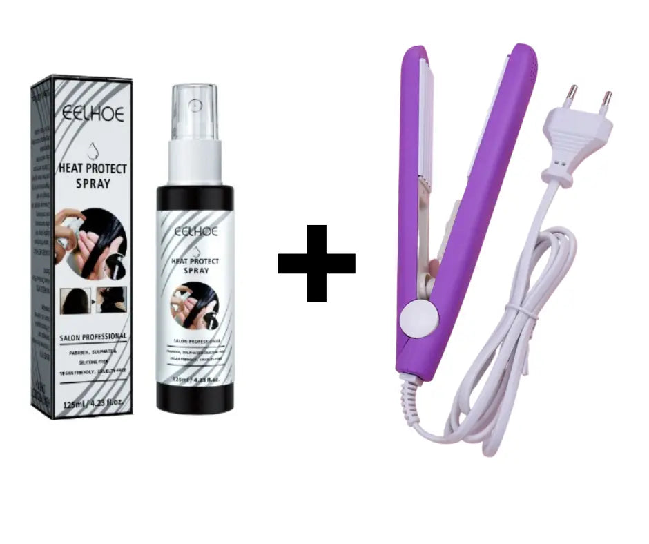 Curlygo – Mini fer à boucler pour voyages et coiffures rapides