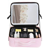 Mirrorglam Bolsa de Maquillaje – Espejo LED y Organizador para un Estilo Perfecto en Movimiento